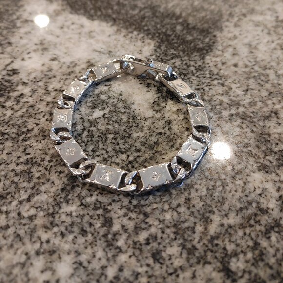 Vintage Men's  Metal bracelet - Made In Italy - Picture 5 of 16